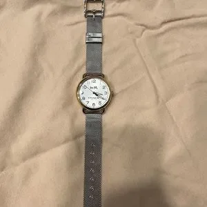 Coach Delancey Two Tone Mesh Bracelet Watch Coach | Accessories | Coach Delancey Twotone Mesh Strap  main image 4